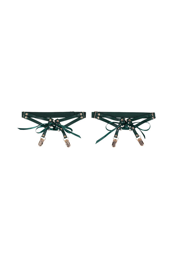 Sex & Mischief - Indica - Laced Up Garters - Stag Shop