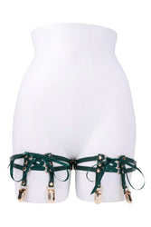 Sex & Mischief - Indica - Laced Up Garters - Stag Shop