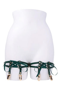 Thumbnail for Sex & Mischief - Indica - Laced Up Garters - Stag Shop