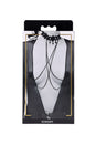 Sex & Mischief - Lace Collar with Nipple Ties - Stag Shop