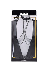 Sex & Mischief - Lace Collar with Nipple Ties - Stag Shop
