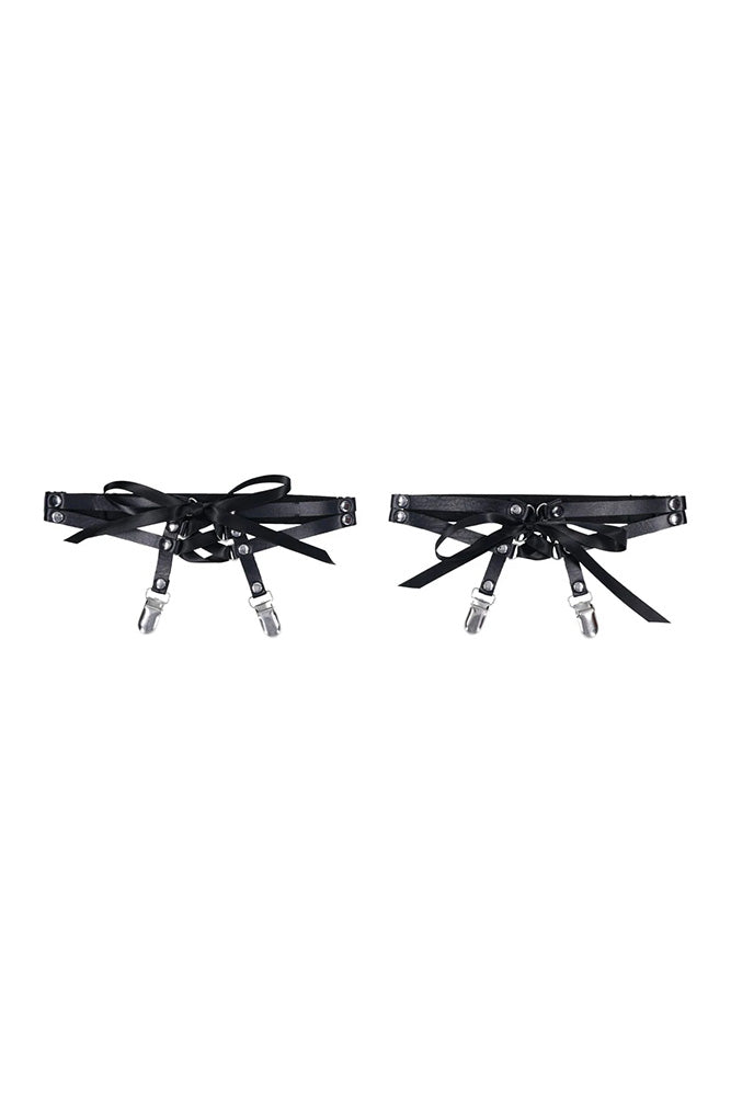 Sex & Mischief - Laced Up Garters - Stag Shop