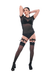 Sex & Mischief - Laced Up Garters - Stag Shop