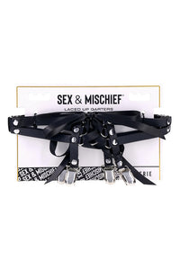 Thumbnail for Sex & Mischief - Laced Up Garters - Stag Shop