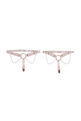 Sex & Mischief - Peaches 'N CreaMe - Pearl Garters - Stag Shop