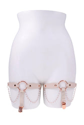Sex & Mischief - Peaches 'N CreaMe - Pearl Garters - Stag Shop