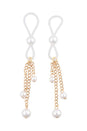 Sex & Mischief - Pearl Nipple Ties - White - Stag Shop