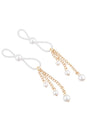Sex & Mischief - Pearl Nipple Ties - White - Stag Shop