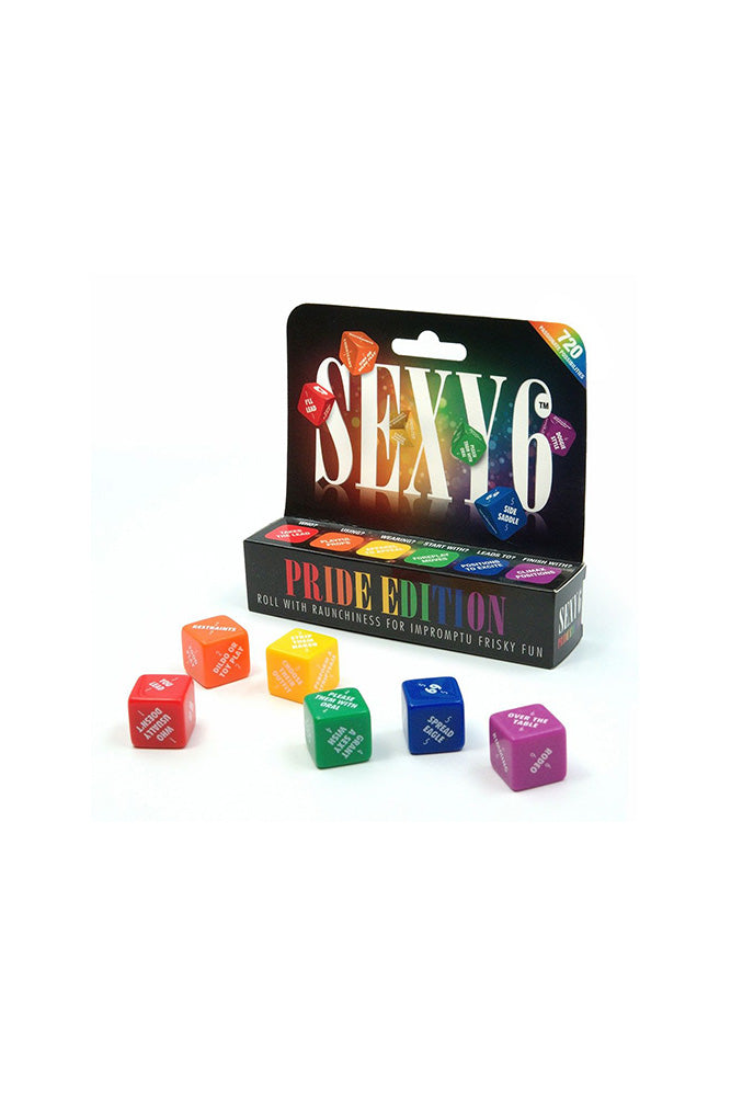 Creative Conceptions - Sexy 6 - Pride Edition - Dice Game - Stag Shop