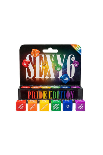 Creative Conceptions - Sexy 6 - Pride Edition - Dice Game - Stag Shop