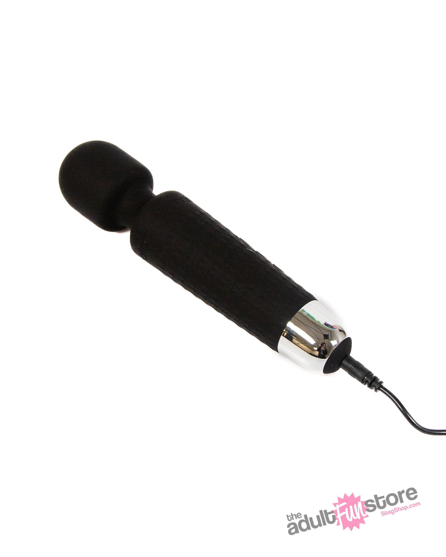 Shibari - Mini Halo Wireless 20X Wand Vibrator - Midnight Black - Stag Shop