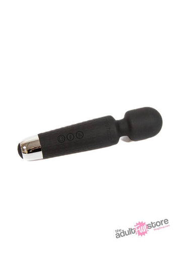 Shibari - Mini Halo Wireless 20X Wand Vibrator - Midnight Black - Stag Shop