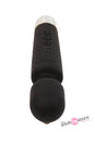 Shibari - Mini Halo Wireless 20X Wand Vibrator - Midnight Black - Stag Shop