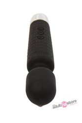 Shibari - Mini Halo Wireless 20X Wand Vibrator - Midnight Black - Stag Shop