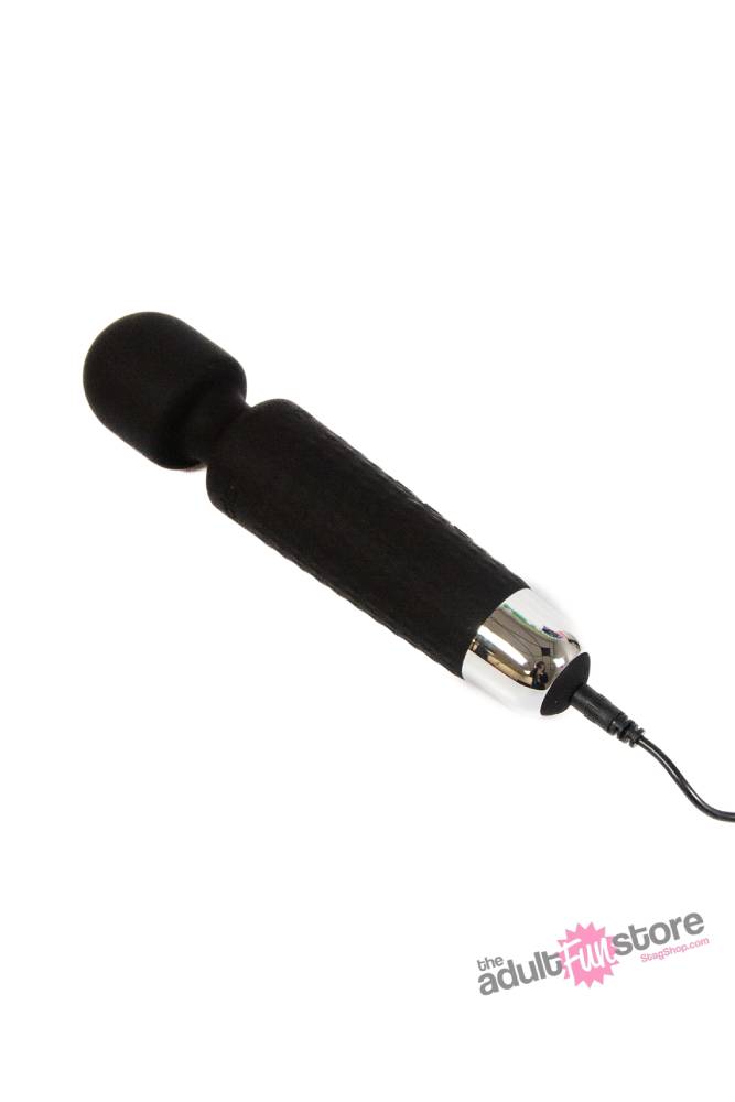 Shibari - Mini Halo Wireless 20X Wand Vibrator - Midnight Black - Stag Shop