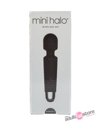 Thumbnail for Shibari - Mini Halo Wireless 20X Wand Vibrator - Midnight Black - Stag Shop