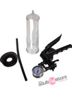 Shots Toys - Pumped - Elite Beginner Penis Pump With PSI Gauge - Clear - Stag Shop