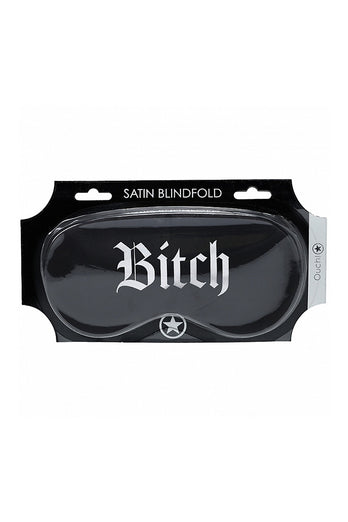 Ouch by Shots Toys - Uncensored Satin Blindold - Stag Shop