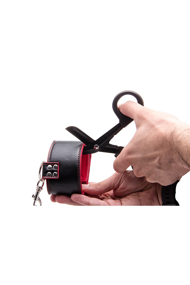 Ouch by Shots Toys - Bondage Safety Scissors - Black - Stag Shop