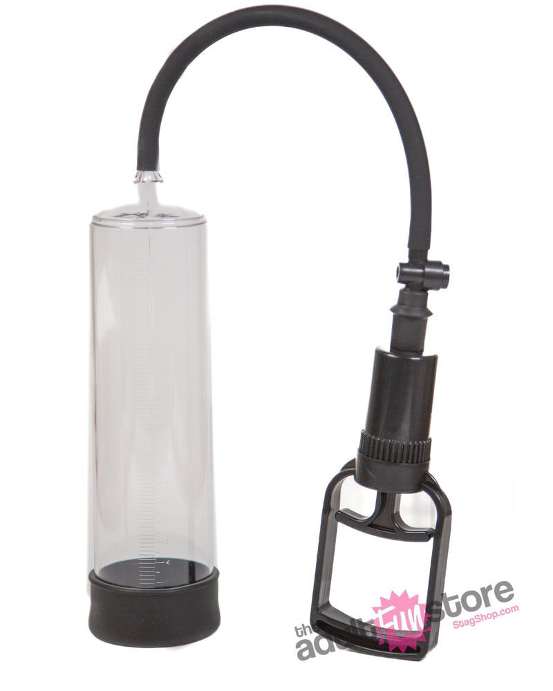 Shots Toys - Pumped - Comfort Beginner Pump - Clear - Stag Shop