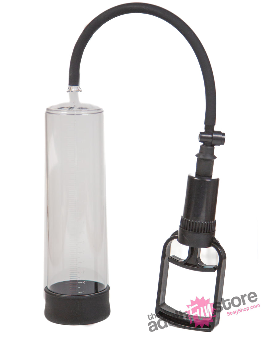 Shots Toys - Pumped - Comfort Beginner Pump - Clear - Stag Shop