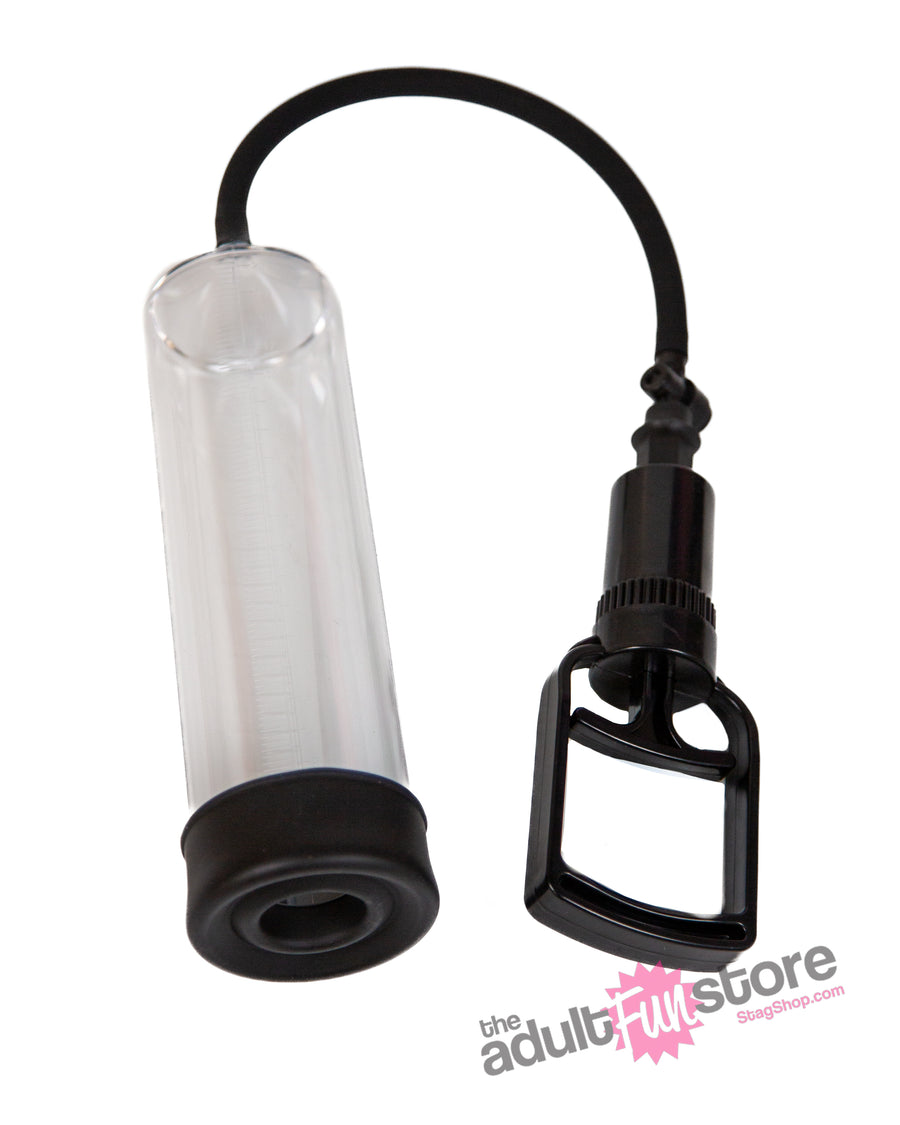 Shots Toys - Pumped - Comfort Beginner Pump - Clear - Stag Shop