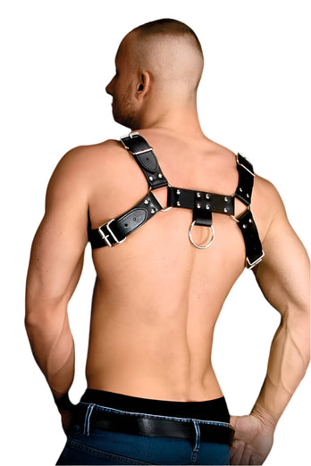 Ouch by Shots Toys - Costas Solid Structure II - Black - Stag Shop