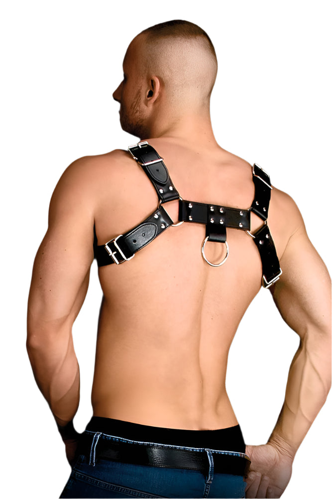 Ouch by Shots Toys - Costas Solid Structure II - Black - Stag Shop