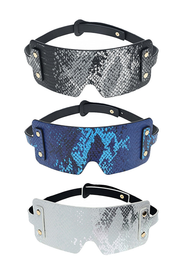 Ouch International - Florence Collection - Blindfold - Various Colors - Stag Shop