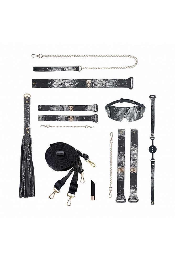 Ouch International - Florence Collection - Bondage Kit with Bag - Various Colours