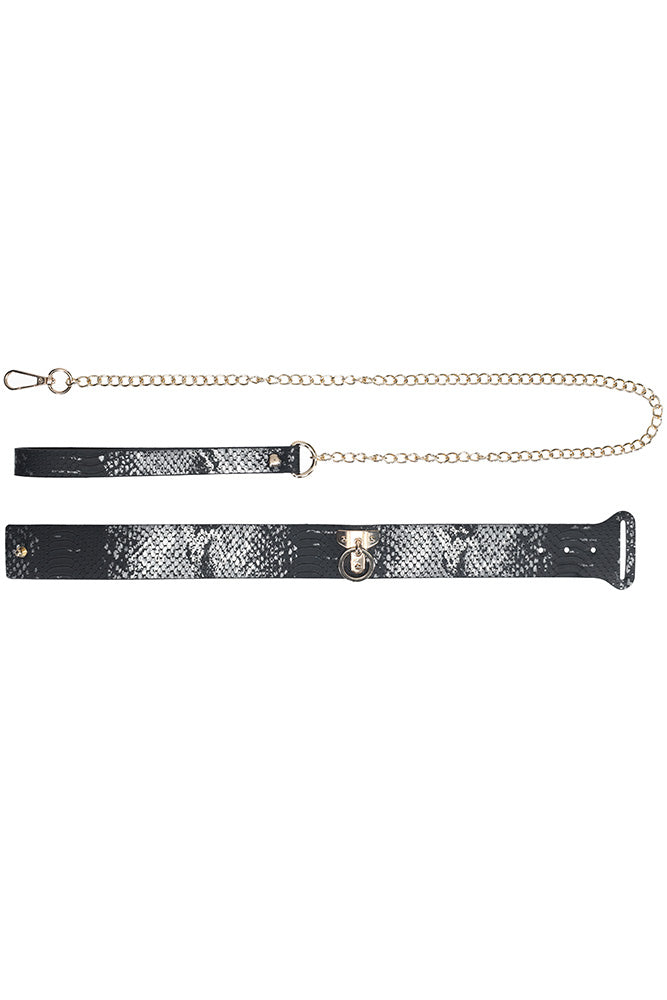 Ouch International - Florence Collection - Collar & Leash - Various Colors - Stag Shop