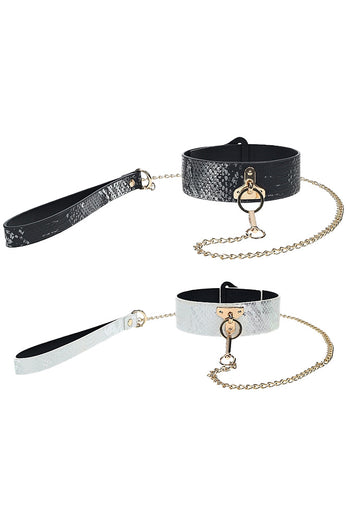 Ouch International - Florence Collection - Collar & Leash - Various Colors - Stag Shop