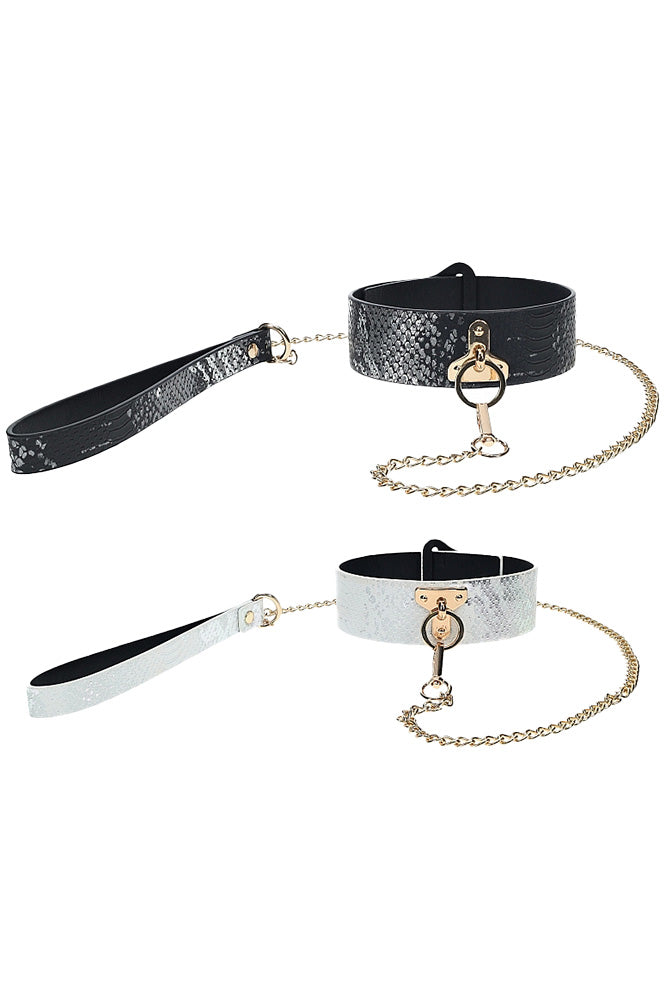 Ouch International - Florence Collection - Collar & Leash - Various Colors