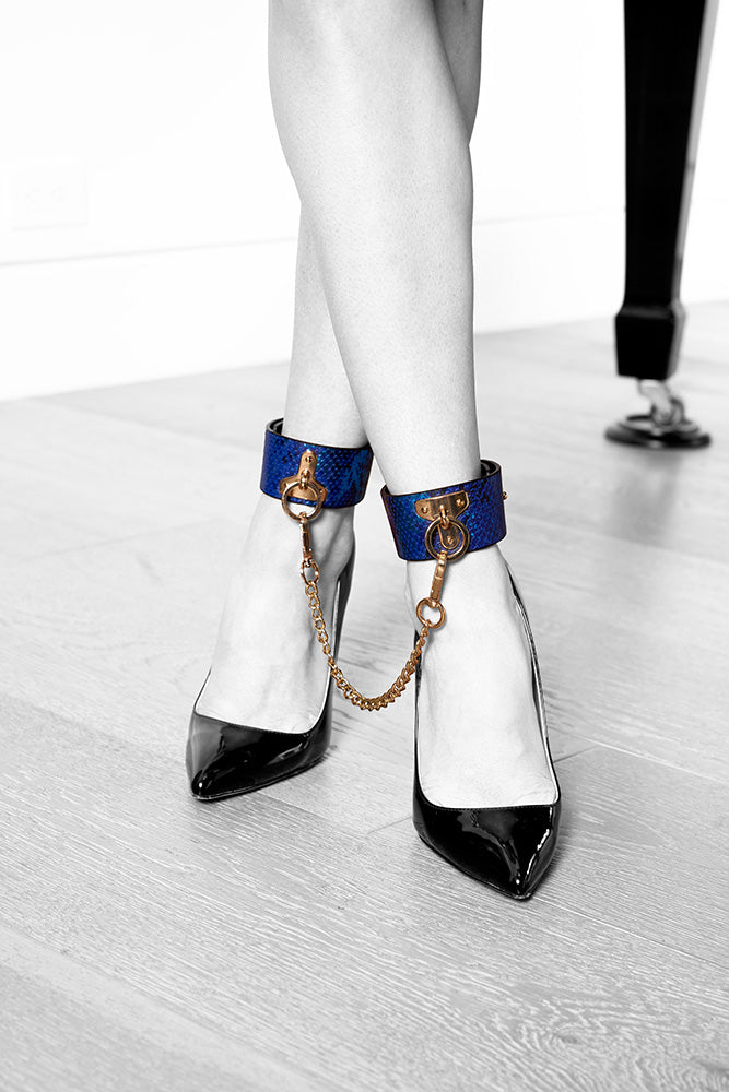 Ouch International - Florence Collection - Leg Cuffs - Various Colors - Stag Shop