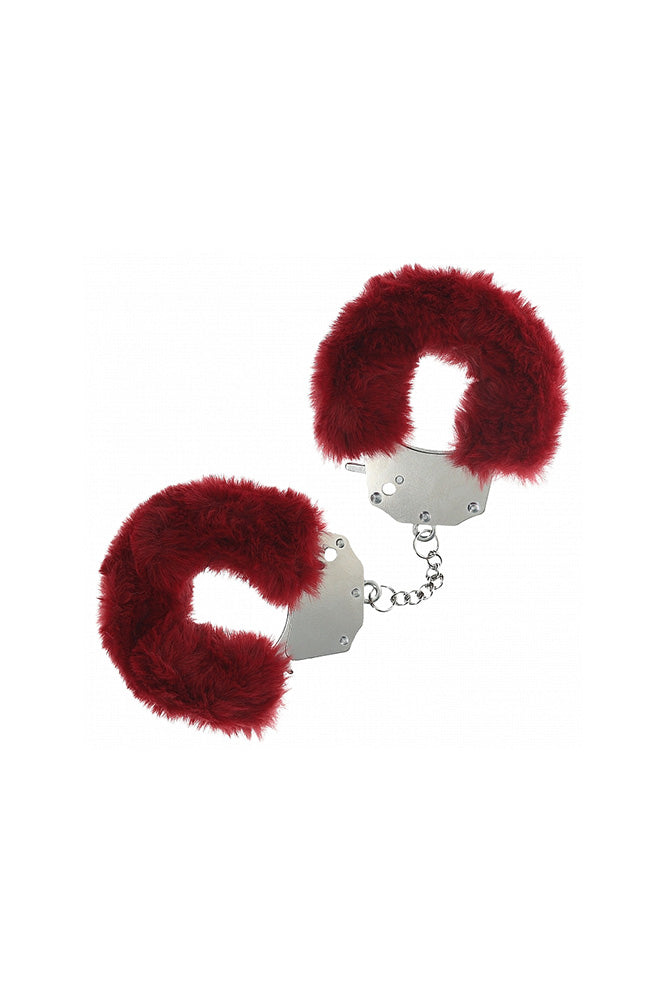 Ouch by Shots Toys - Heavy Duty Fluffy Handcuffs - Various Colors - Stag Shop