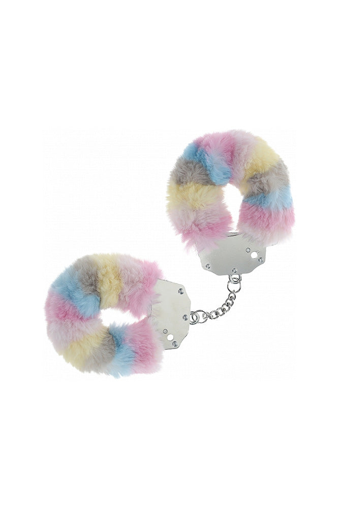 Ouch by Shots Toys - Heavy Duty Fluffy Handcuffs - Various Colors - Stag Shop