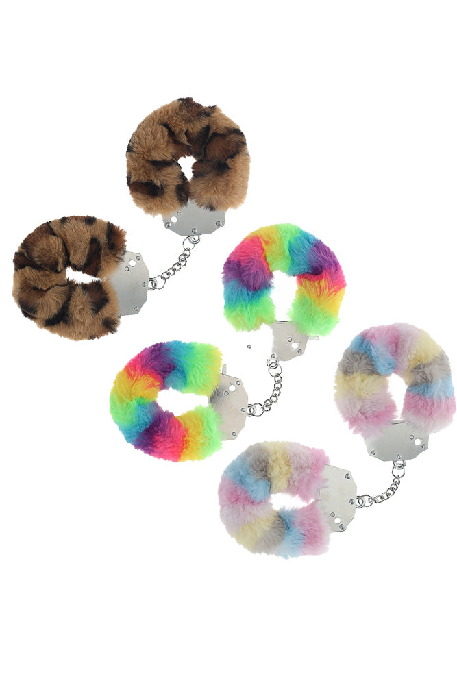 Ouch by Shots Toys - Heavy Duty Fluffy Handcuffs - Various Colors - Stag Shop