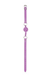 Ouch by Shots Toys - Ball Gag - Purple - Stag Shop
