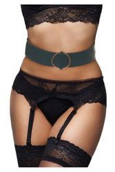 Ouch by Shots Toys - Halo - Waist Belt - Green - Stag Shop