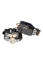 Ouch International - NY Collection - Ankle Cuffs - Black/White - Stag Shop