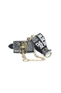 Ouch International - NY Collection - Ankle Cuffs - Black/White - Stag Shop