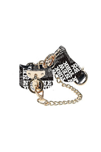Thumbnail for Ouch International - NY Collection - Handcuffs - Black/White