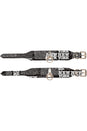 Ouch International - NY Collection - Handcuffs - Black/White - Stag Shop