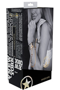 Thumbnail for Ouch International - NY Collection - Handcuffs - Black/White