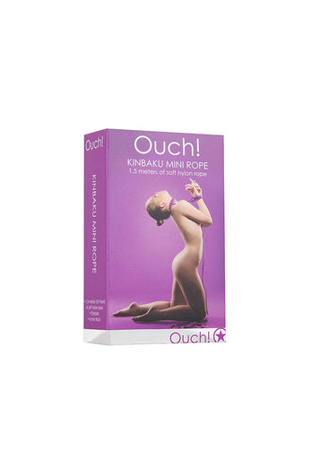 Ouch by Shots Toys - Kinbaku 1.5 Meters Of Mini Rope - Stag Shop