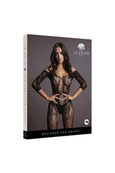 Shots Toys - Le Désir - DES033 - Long Sleeve Bodystocking - Stag Shop