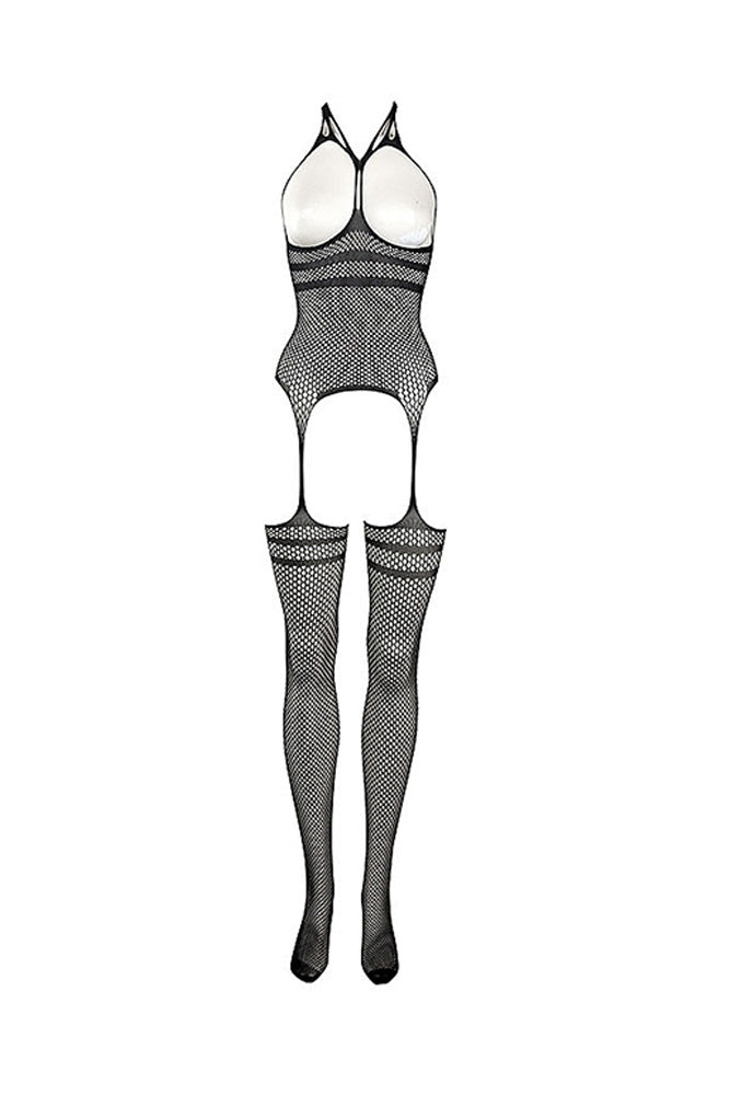 Shots Toys - Le Désir - DES048 - Suspender Bodystocking - Stag Shop