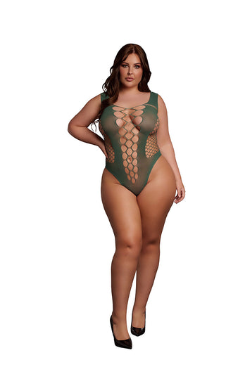 Shots Toys - Le Désir - DES019X - Fence Net Teddy - Various Colours - OS/XL - Stag Shop
