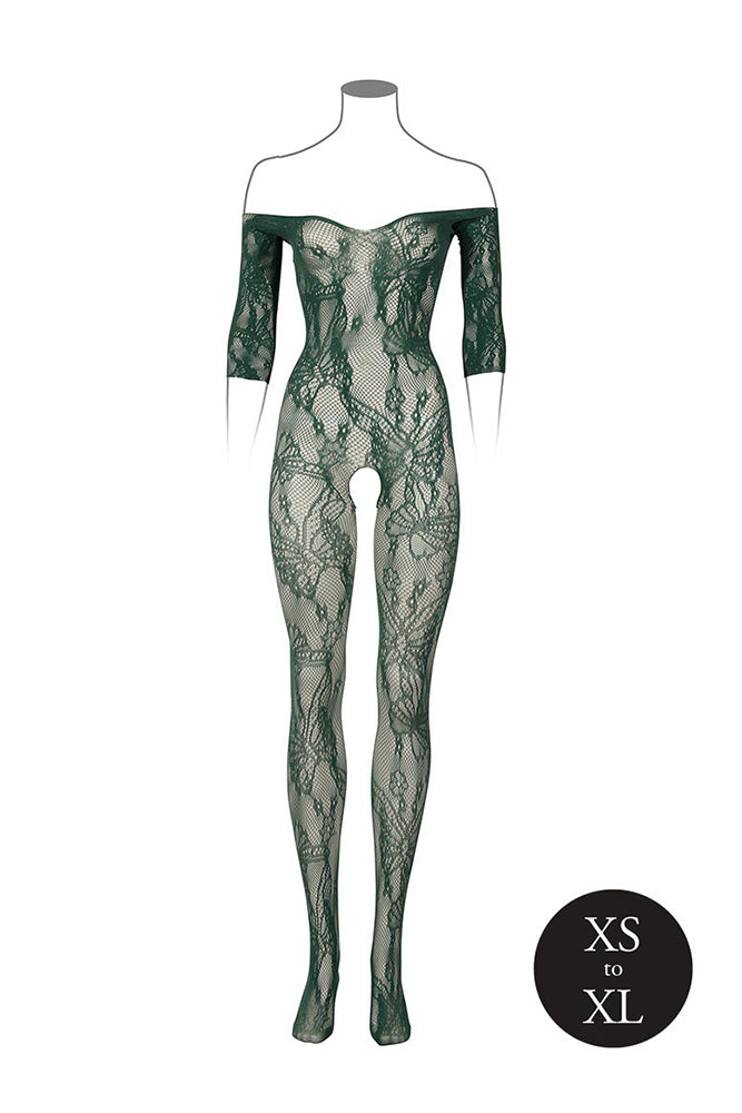 Shots Toys - Le Désir - DES033 - Crotchless Bodystocking - Various Colours - OS - Stag Shop