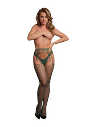 Shots Toys - Le Désir - DES041 - Shredded Suspender Pantyhose - Various Colours & Sizes - Stag Shop